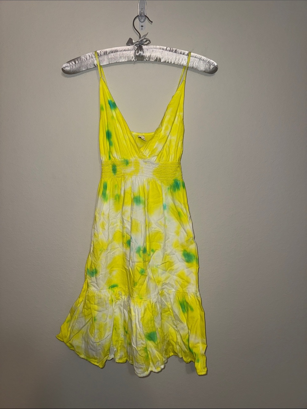 Old Navy Yellow Tie-Dye Sundress XS. MM